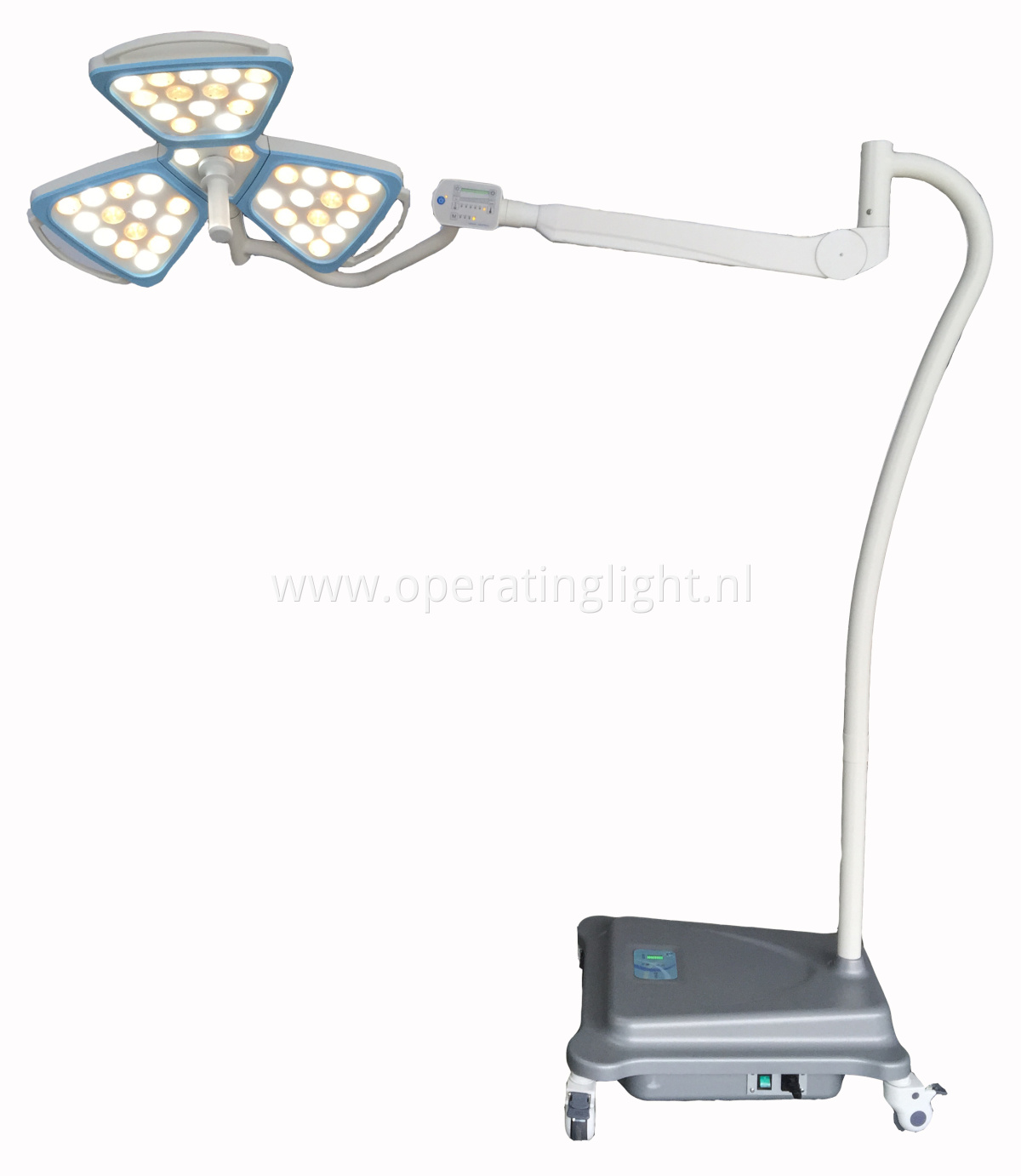 Mobile examination lamp